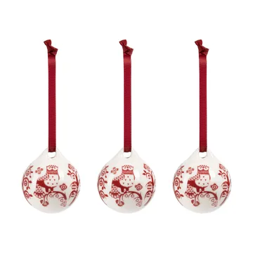 Taika dekoration - Granatröd, 5 cm, 3-pack - Iittala
