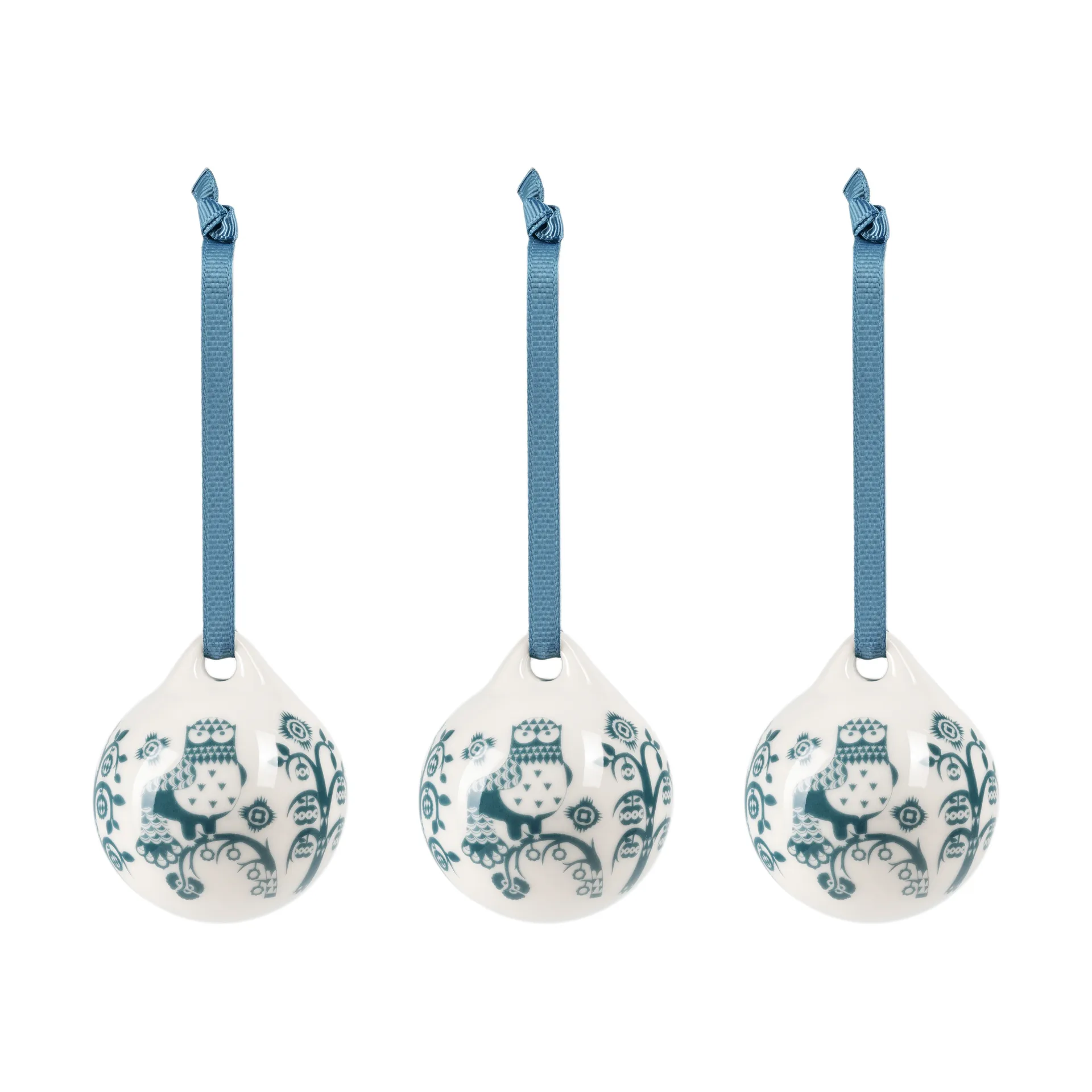 Iittala Taika dekoration Stålblå, 5 cm, 3-pack