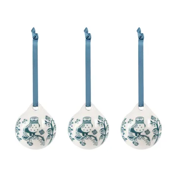 Taika dekoration - Stålblå, 5 cm, 3-pack - Iittala