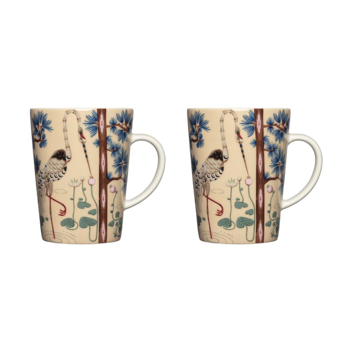 Taika mugg 40 cl 15-årsjubileum 2-pack, Linne Iittala