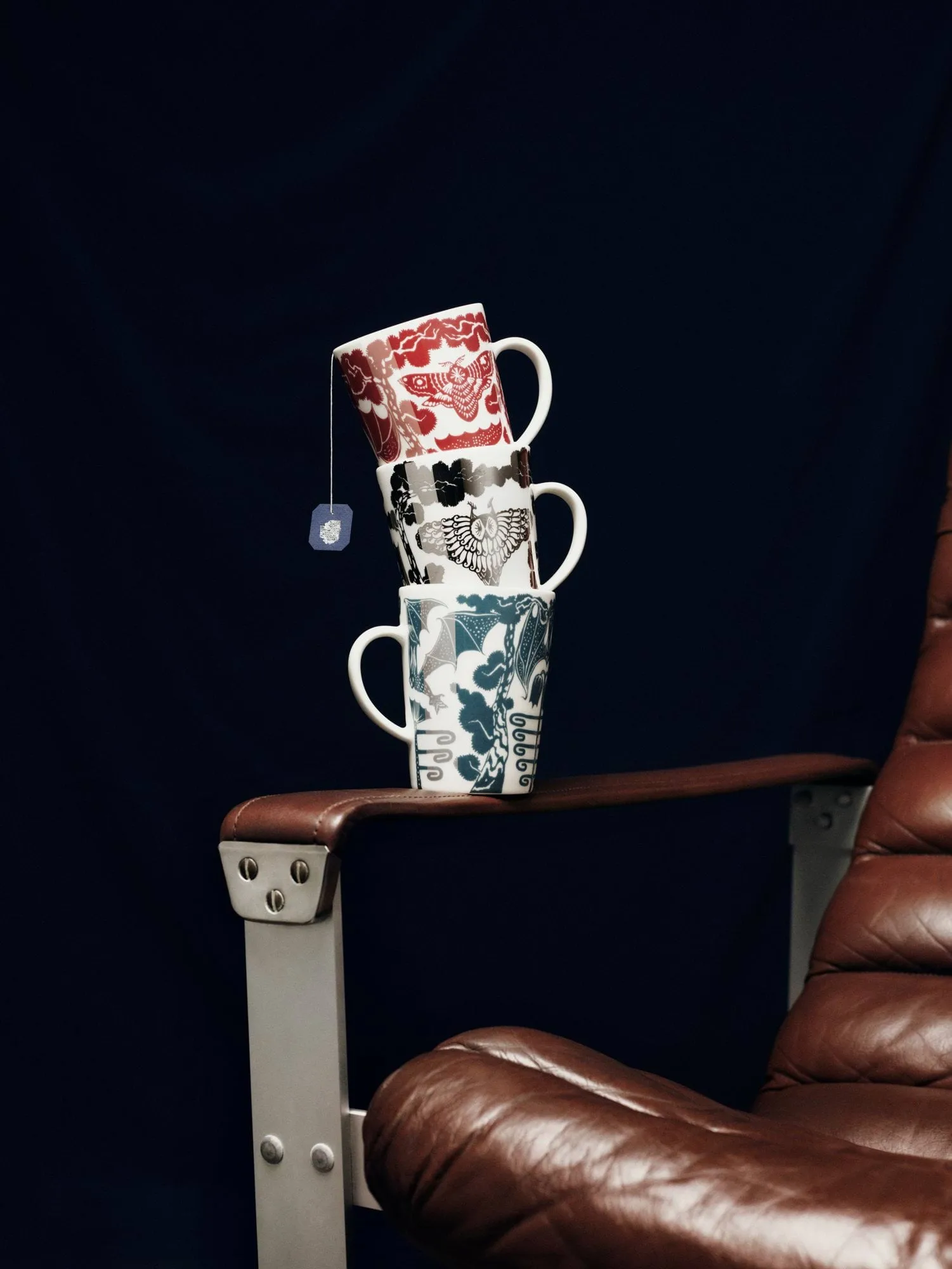 Taika mugg 40 cl presentförpackning, Uni spegel Iittala