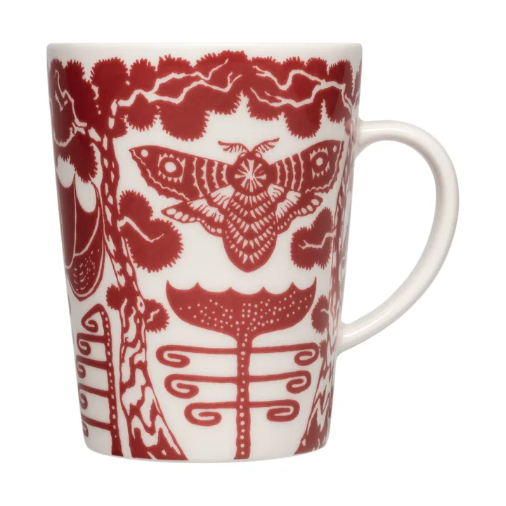 Taika mugg 40 cl presentförpackning - Yö granatröd - Iittala