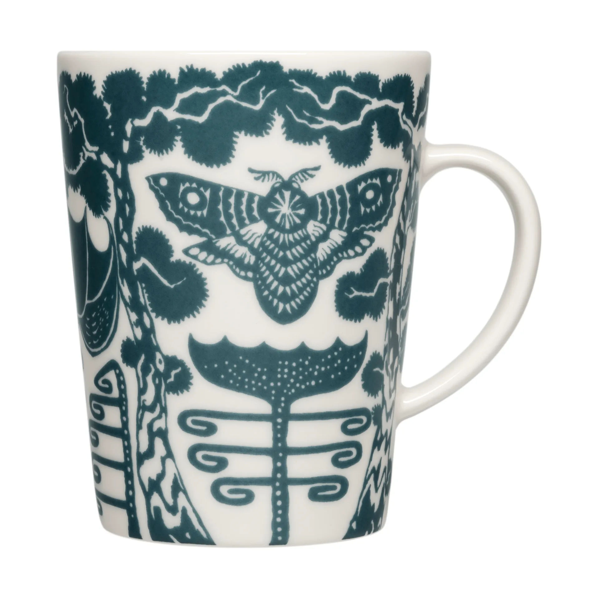 Iittala Taika mugg 40 cl presentförpackning Yö stålblå