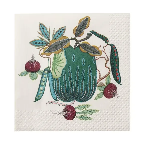 Alternativ bild 0 för Iittala - Taika Pappersservett 33x33 cm Grön