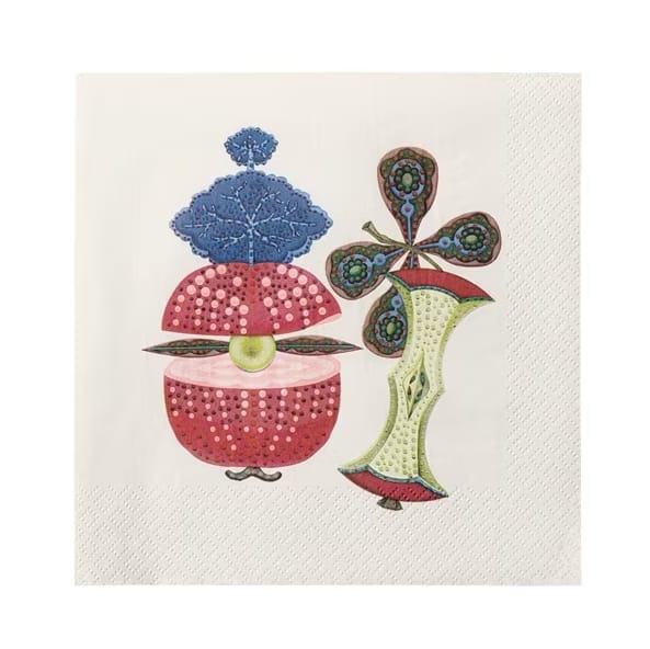 Taika servett 33x33 cm 20-pack, Röd Iittala