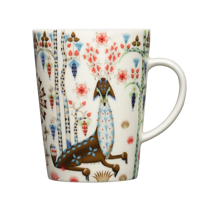 Taika Siimes mugg 40 cl, Vit Iittala
