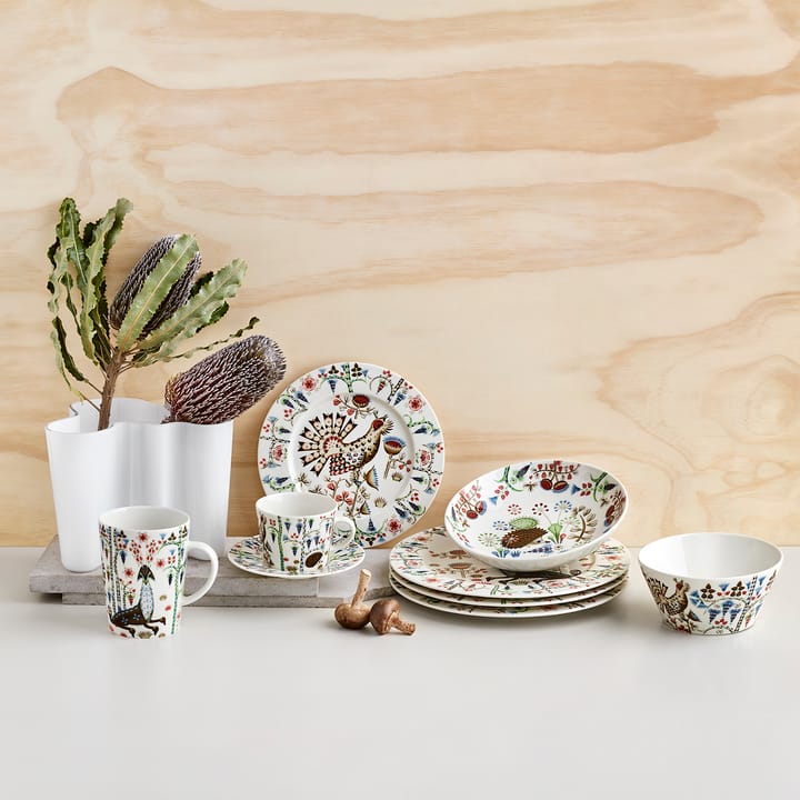 Taika Siimes mugg 40 cl, Vit Iittala