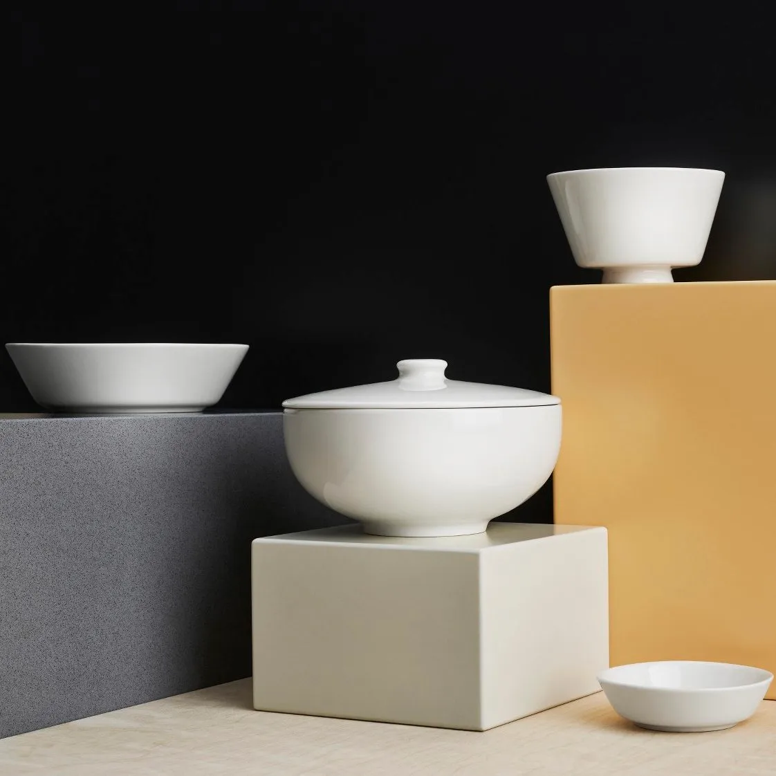 Teema Tiimi djup tallrik 9 cm, vit Iittala