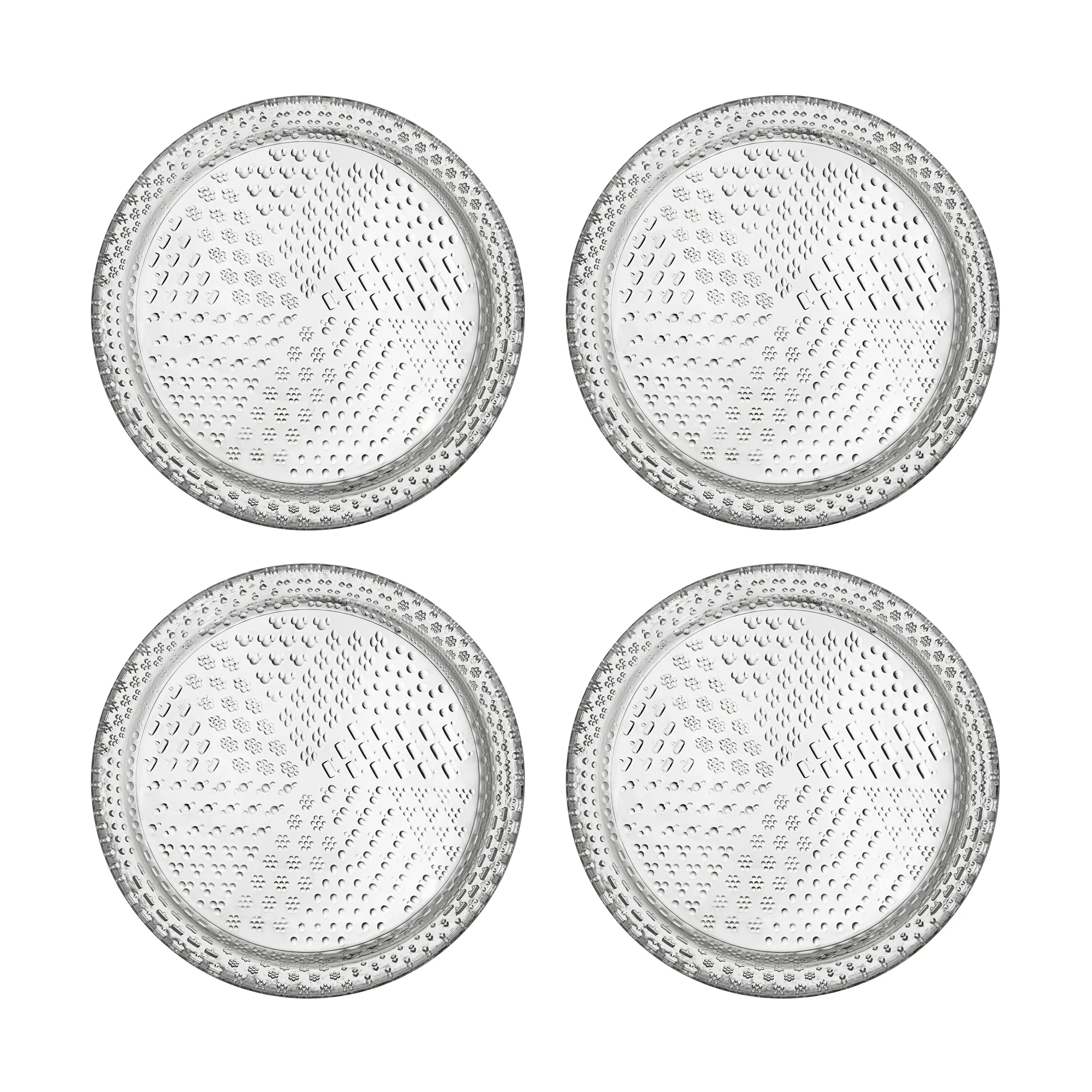 Tundra assiett Ø15 cm 4-pack, Klar Iittala