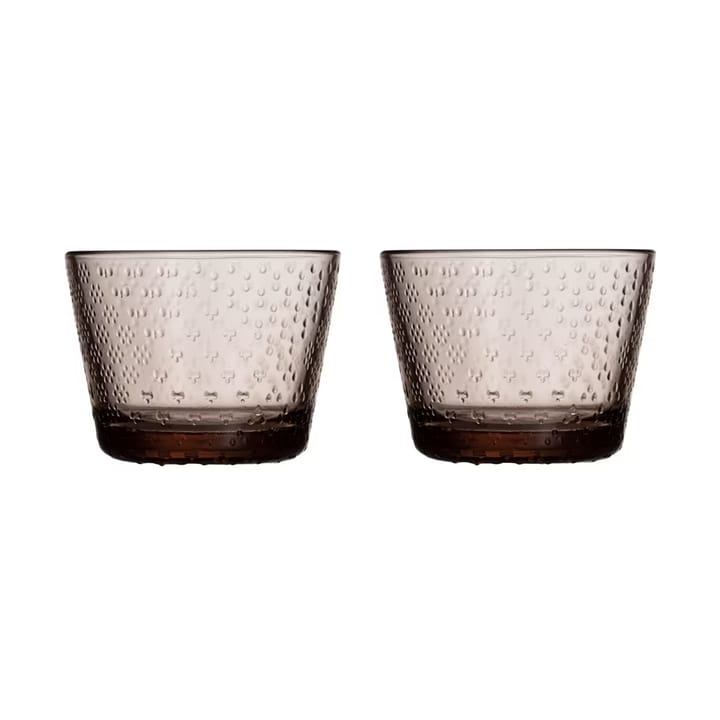 Tundra dricksglas 16 cl 2-pack, Linne Iittala