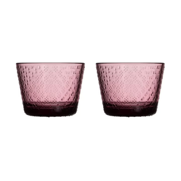 Tundra dricksglas 16 cl 2-pack - Ljung - Iittala