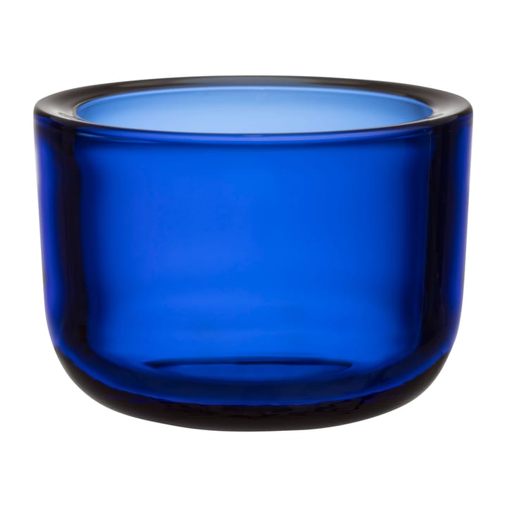 Valkea ljuslykta glas 60 mm, Ultramarinblå Iittala