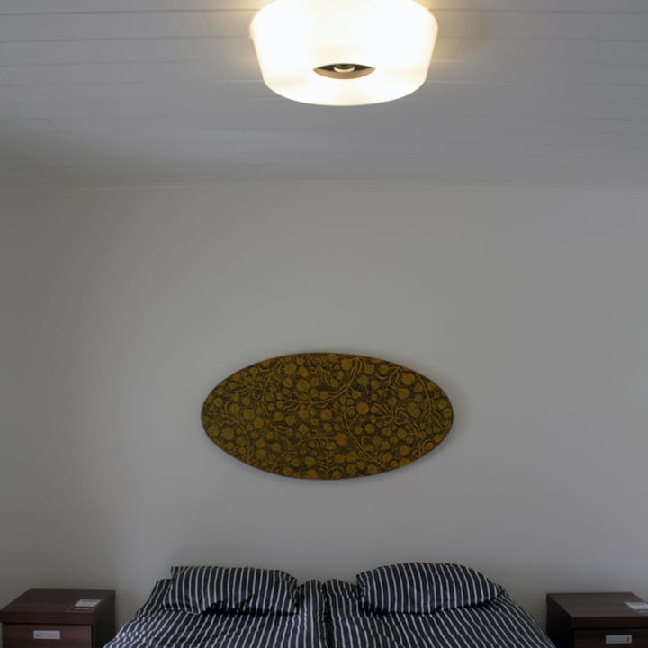 Yki 390 plafond, Vit/svart Innolux