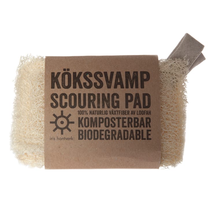 Iris Hantverk kökssvamp 2-pack, Loofah Iris Hantverk