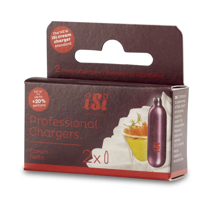 iSi Professional Chargers gräddpatroner - 2-pack - ISi