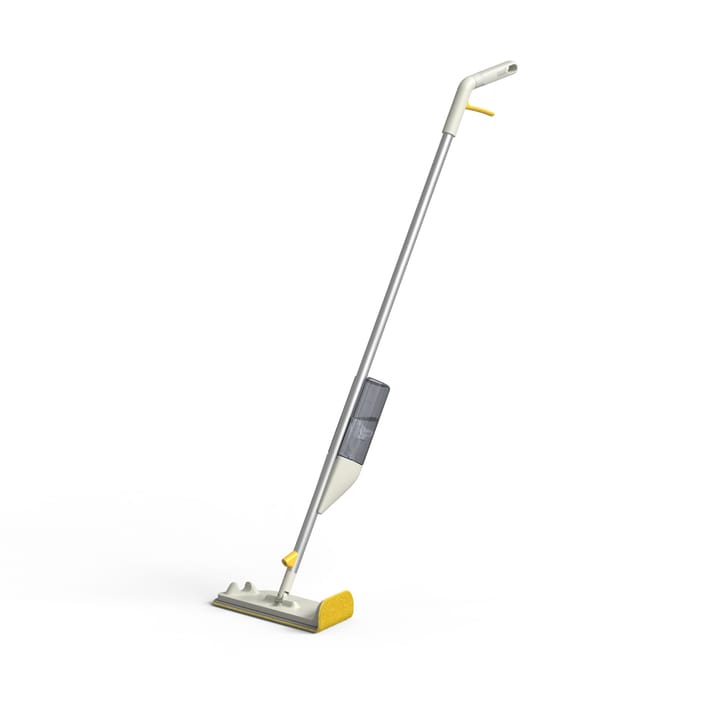 Cleantech 2-i-1 golvmopp med skrubb - Light Stone - Joseph Joseph