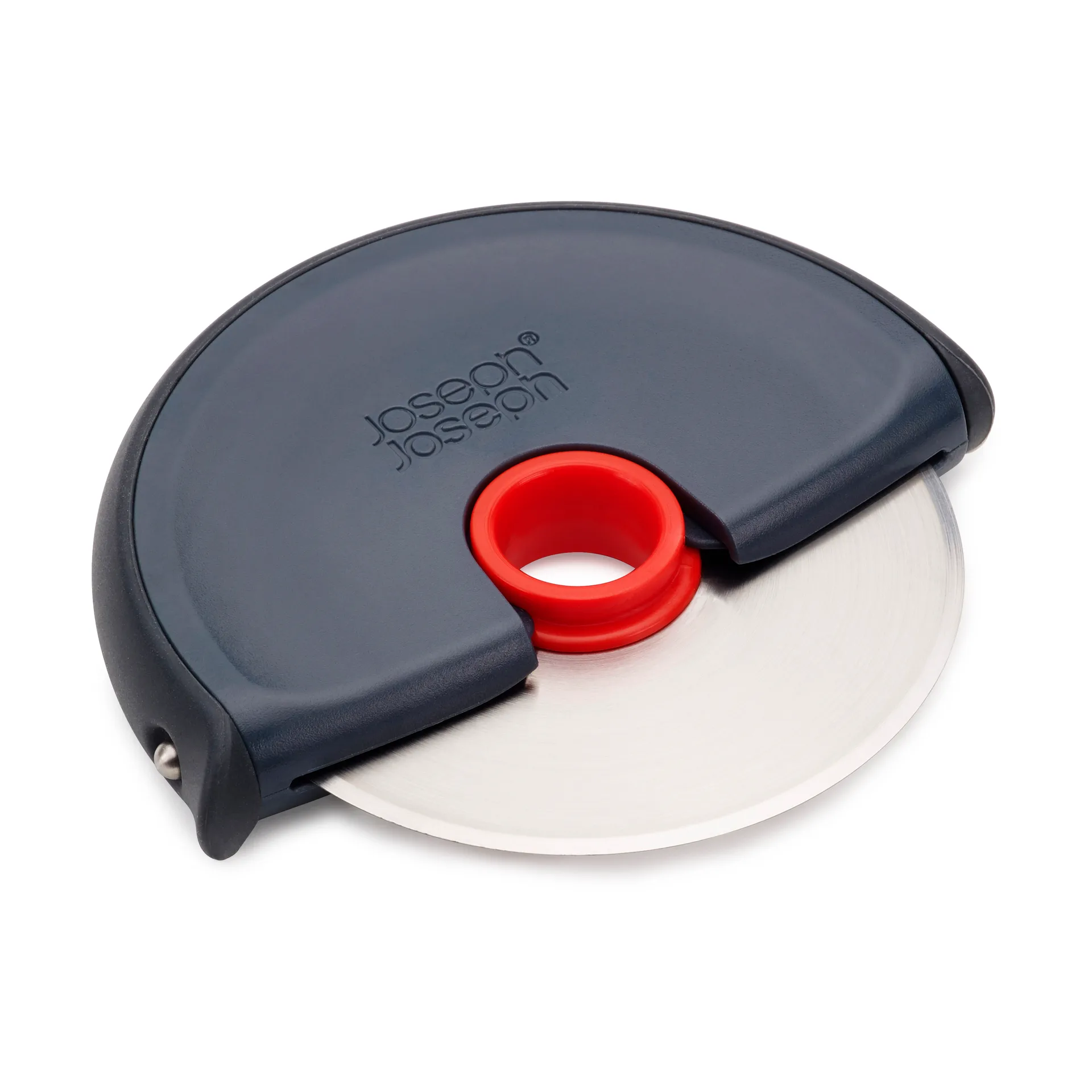 Disc easy clean pizzaskärare 12,1 cm, Grå-rostfritt stål Joseph Joseph