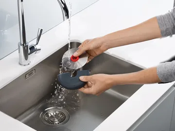 Disc easy clean pizzaskärare 12,1 cm - Grå-rostfritt stål - Joseph Joseph