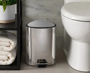 Easystore luxe pedalhink 5 L - Rostfritt stål - Joseph Joseph