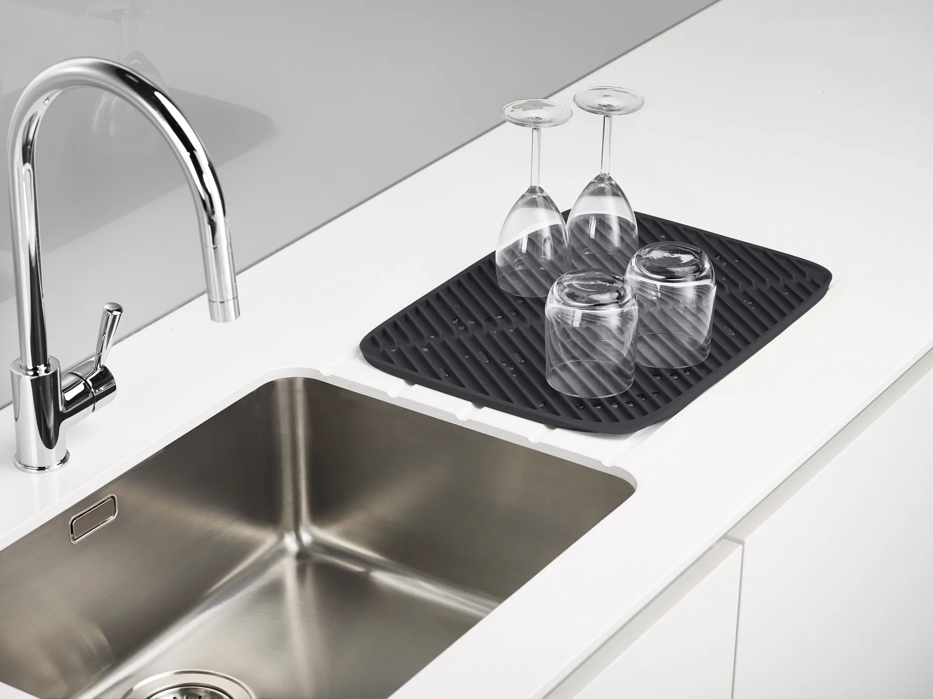 Flume diskmatta large 43,5 cm, Grå Joseph Joseph