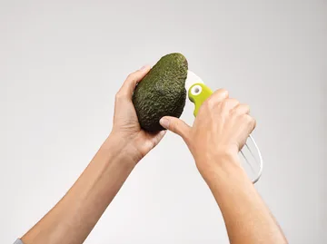 Goavocado 3-i-1 avokadodelare - Grön-vit - Joseph Joseph