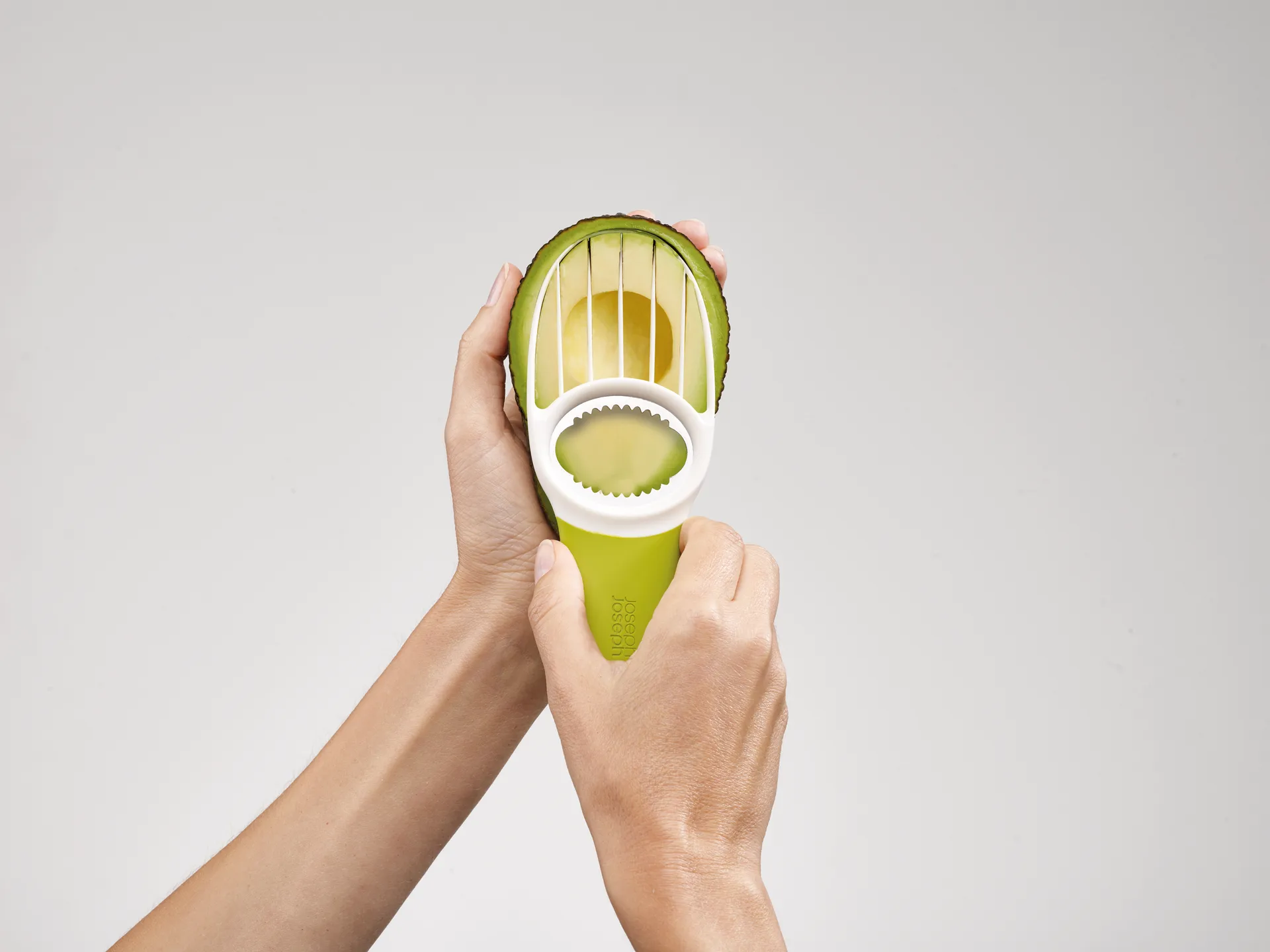 Goavocado 3-i-1 avokadodelare, Grön-vit Joseph Joseph
