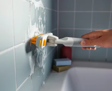 Joseph Joseph Cleantech 2-i-1 kakelskrubb - Stone - Joseph Joseph