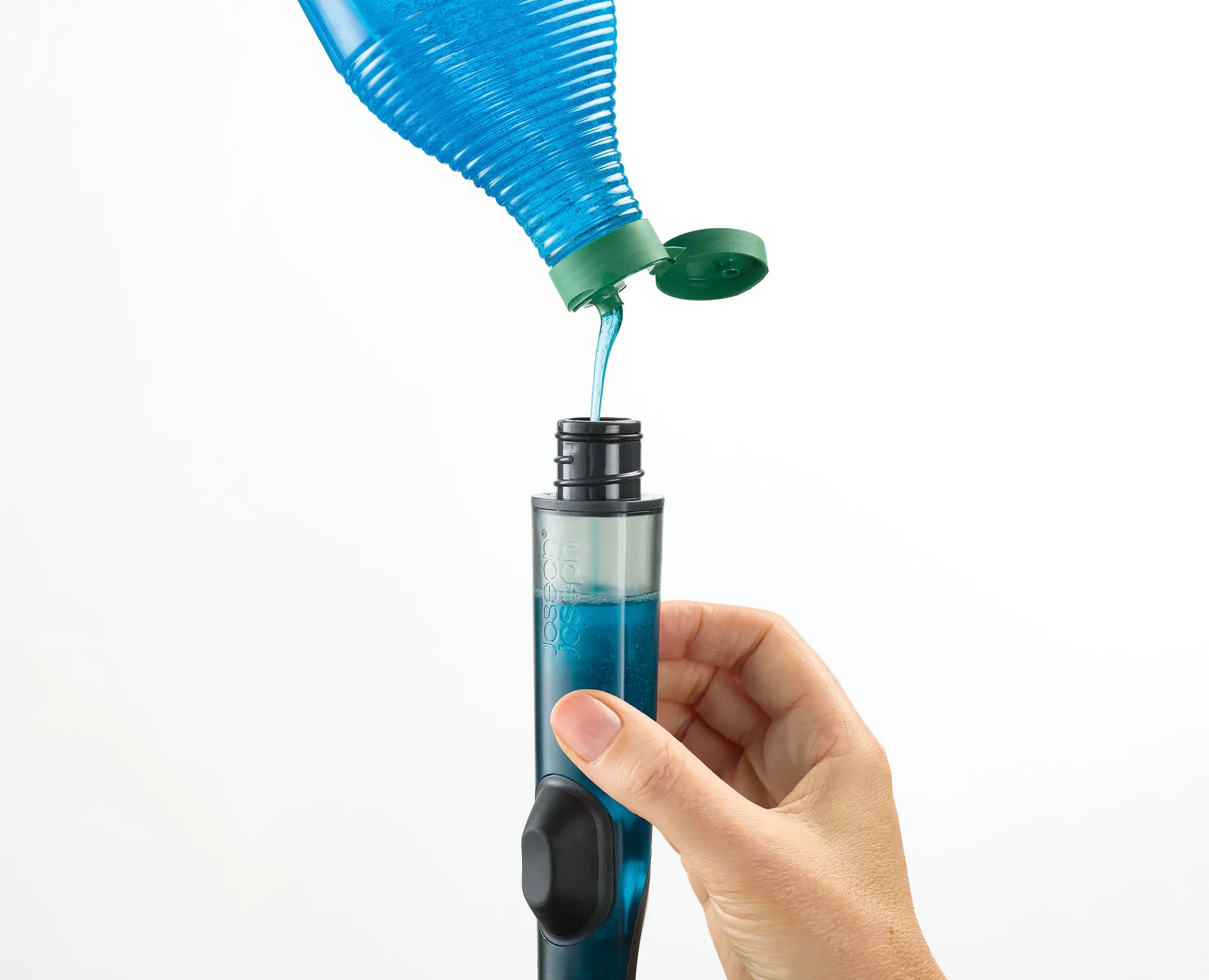 Joseph Joseph Sinktech diskborste stålställ, Clear Joseph Joseph