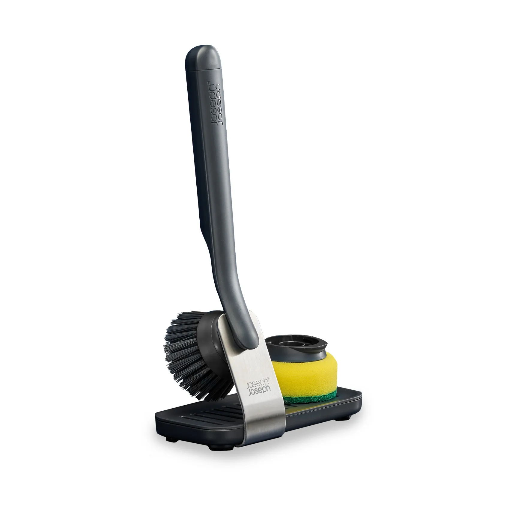 Joseph Joseph Sinktech diskborste stort stålställ, Grey Joseph Joseph