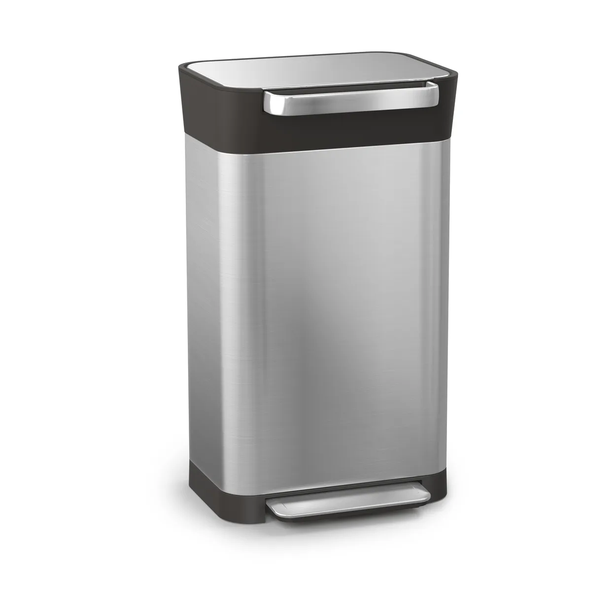 Joseph Joseph Joseph Joseph Titan trash compactor pedalhink 30 L Stainless steel