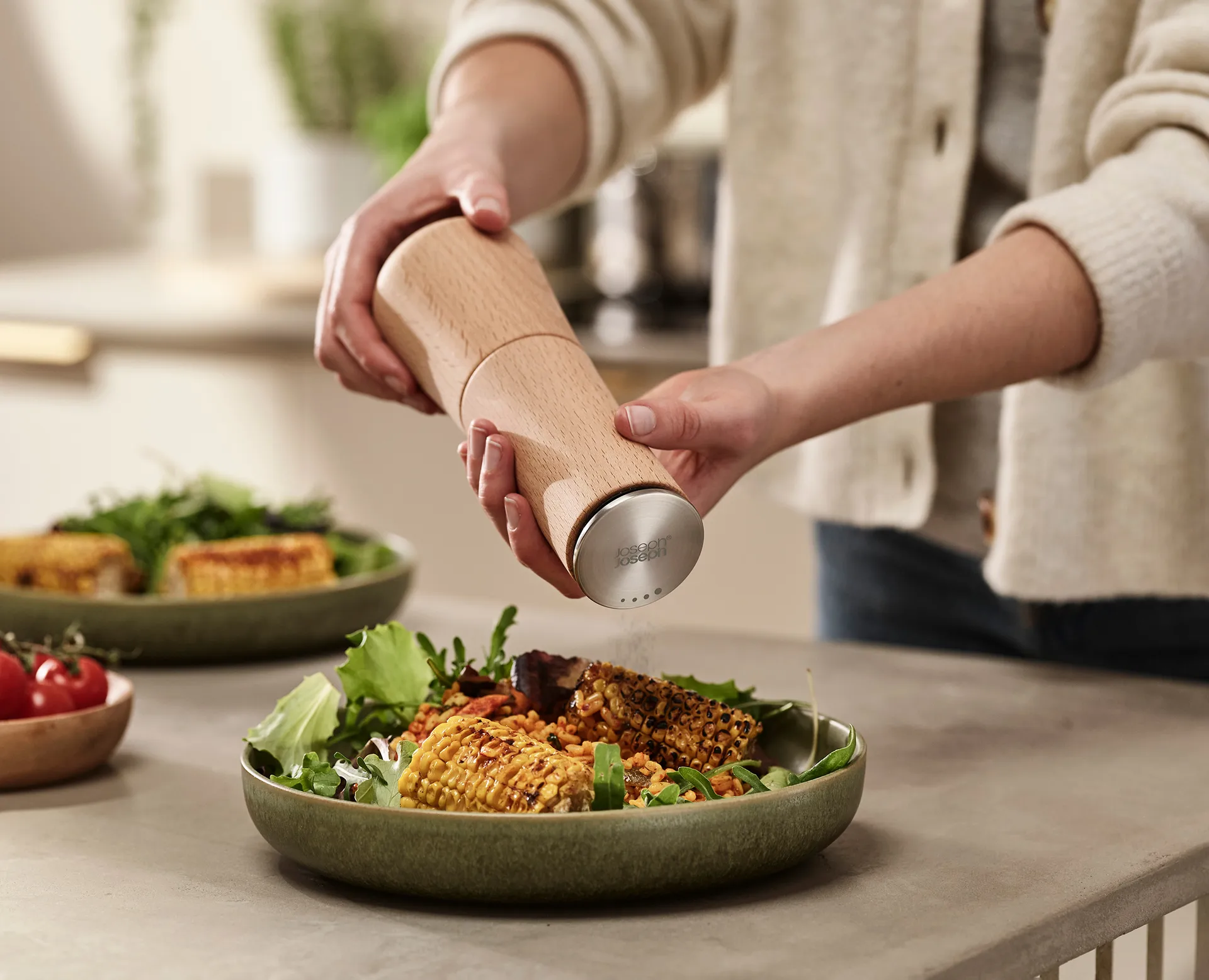 Milltop no spill pepparkvarn 19 cm, Bok Joseph Joseph