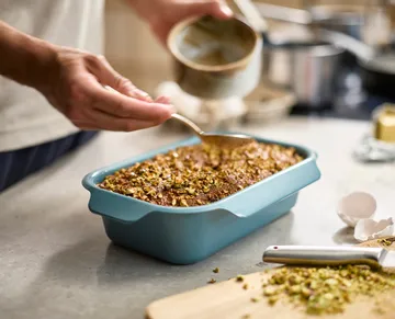 Nest bake brödform 30 cm - Blå - Joseph Joseph