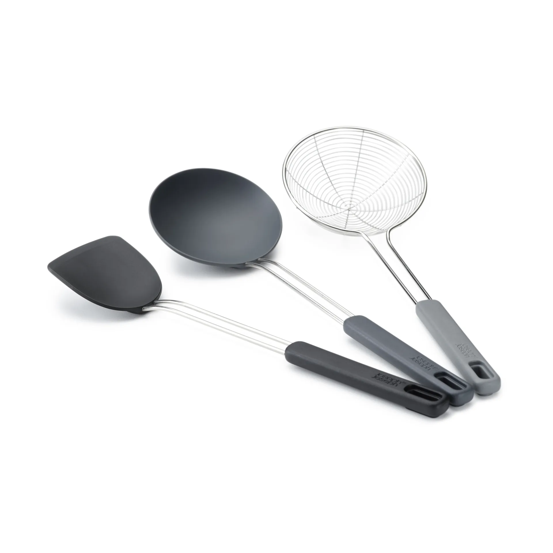Nest fusion wokset 3 delar, Svart Joseph Joseph