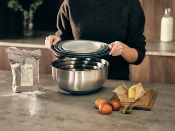 Nest prep & store skålar 8 delar - Stål - Joseph Joseph