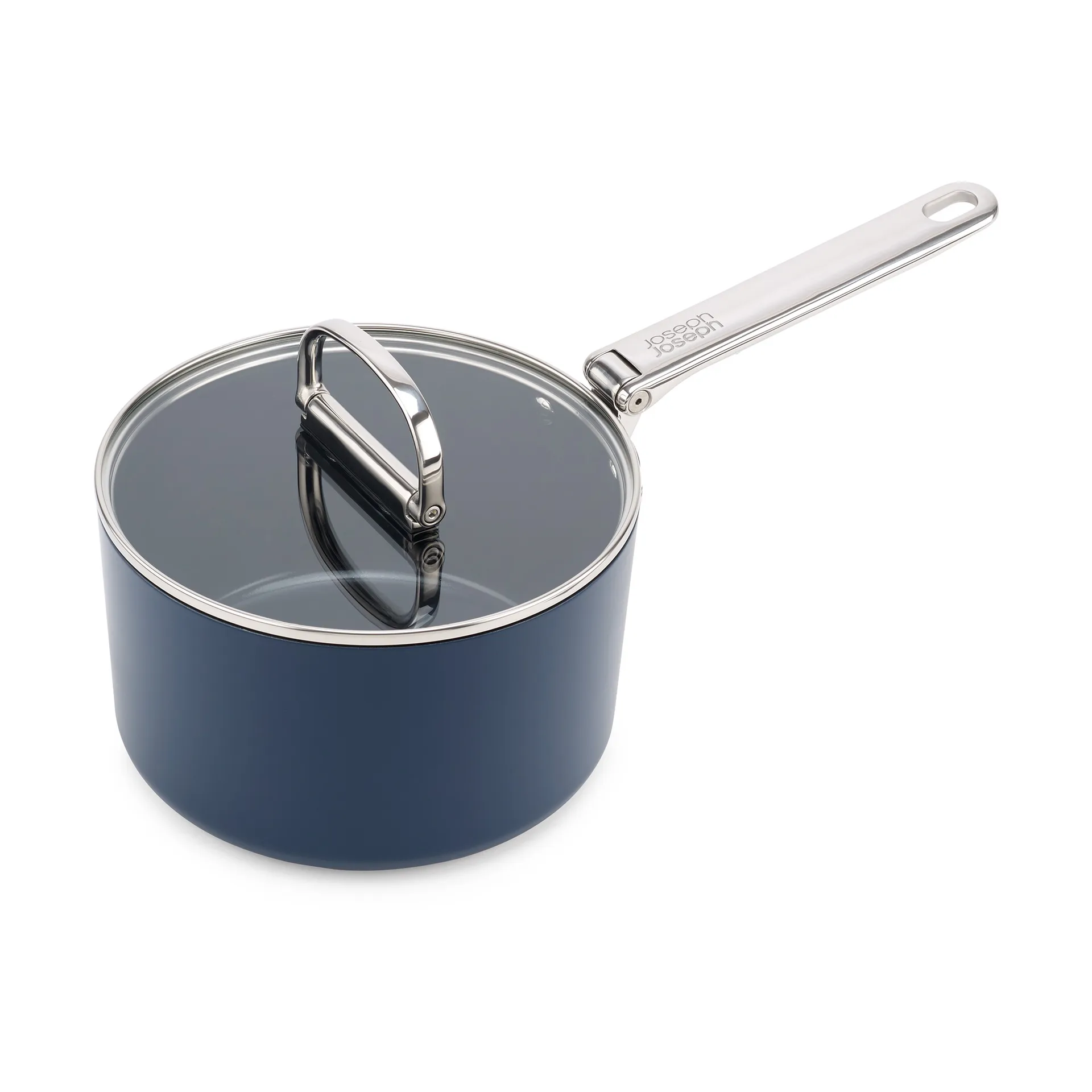 Space non stick kastrull med lock Ø19 cm, Blå Joseph Joseph