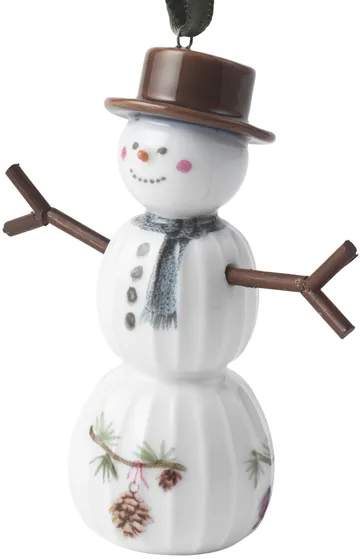 Hammershøi Christmas snögubbe hängande - Vit - Kähler