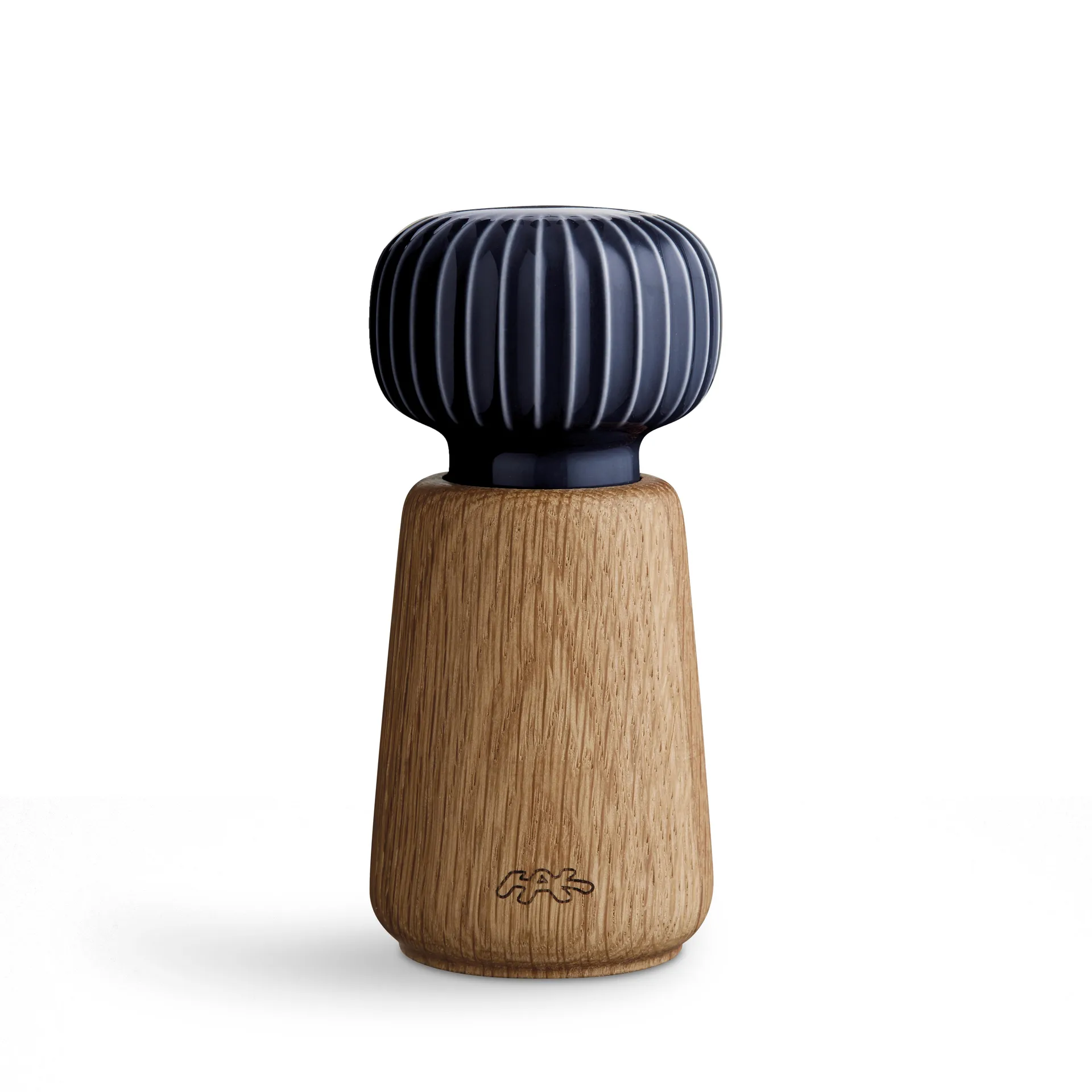 Kähler Hammershøi kryddkvarn liten Indigo, 14 cm