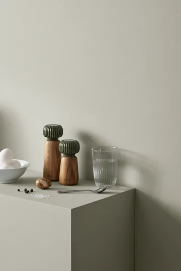 Hammershøi kryddkvarn stor - Mörkgrön, 18 cm - Kähler