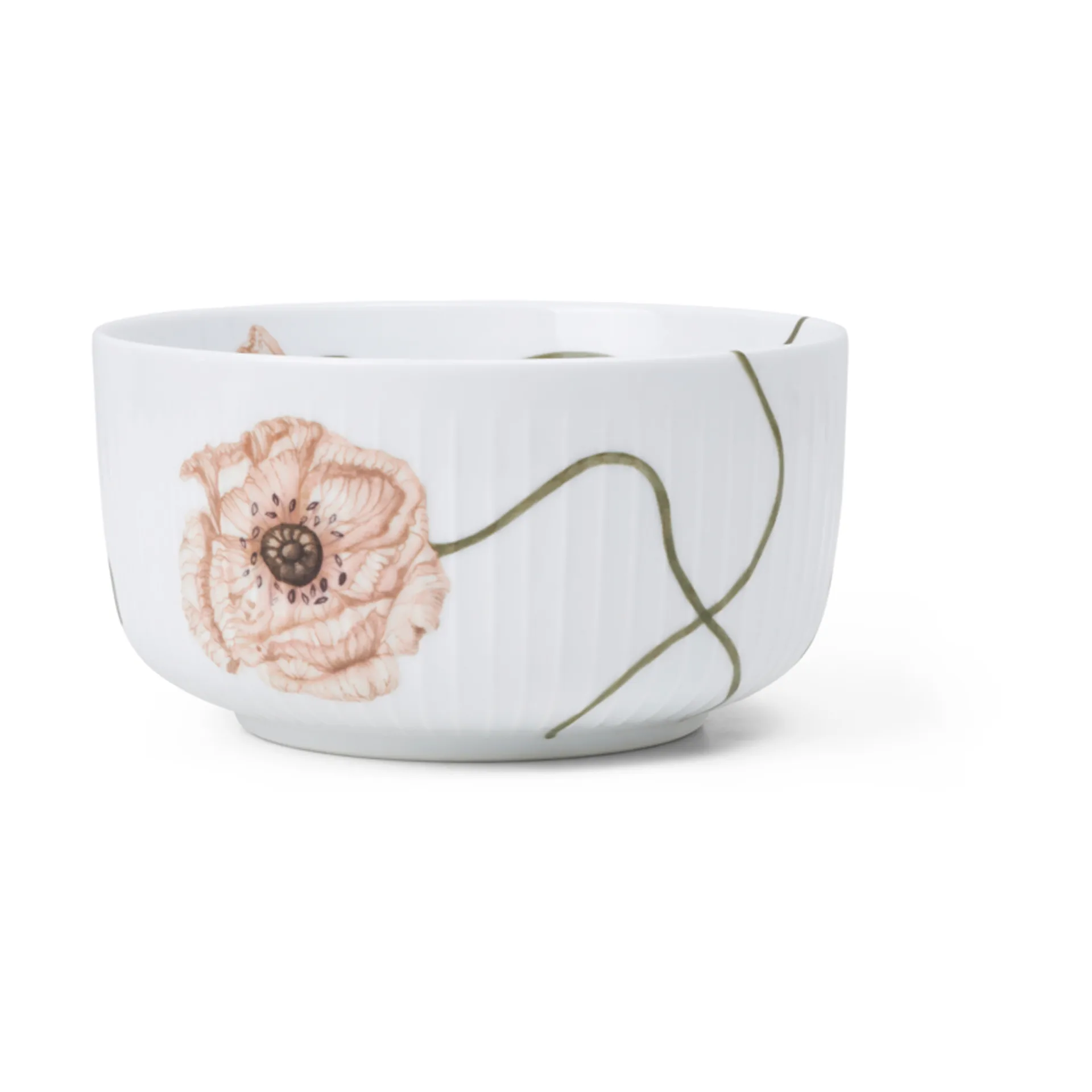 Hammershøi Poppy skål Ø17 cm, Vit-dekor Kähler