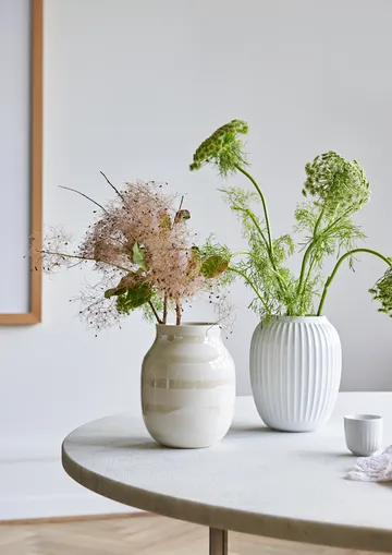 Hammershøi vas mellan - vit - Kähler