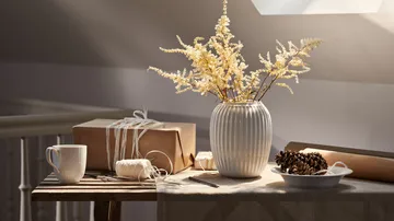 Hammershøi vas mellan - vit - Kähler