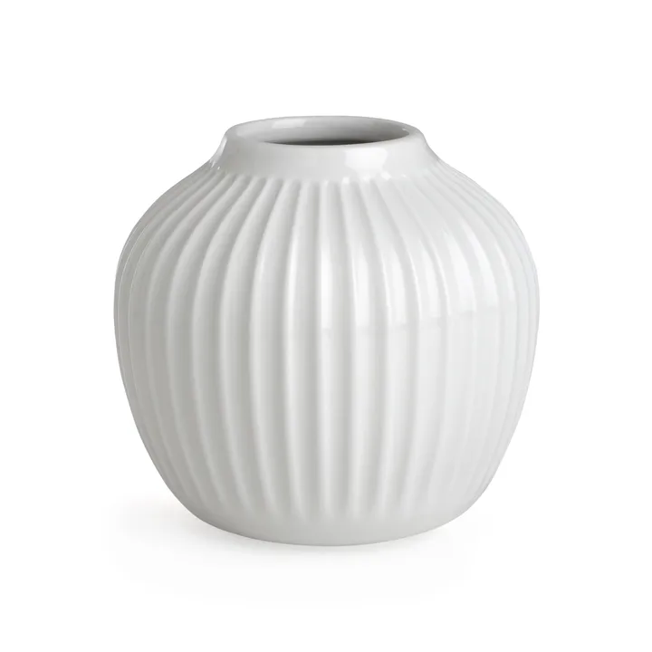 Hammershøi vas - Vit, liten 13 cm - Kähler