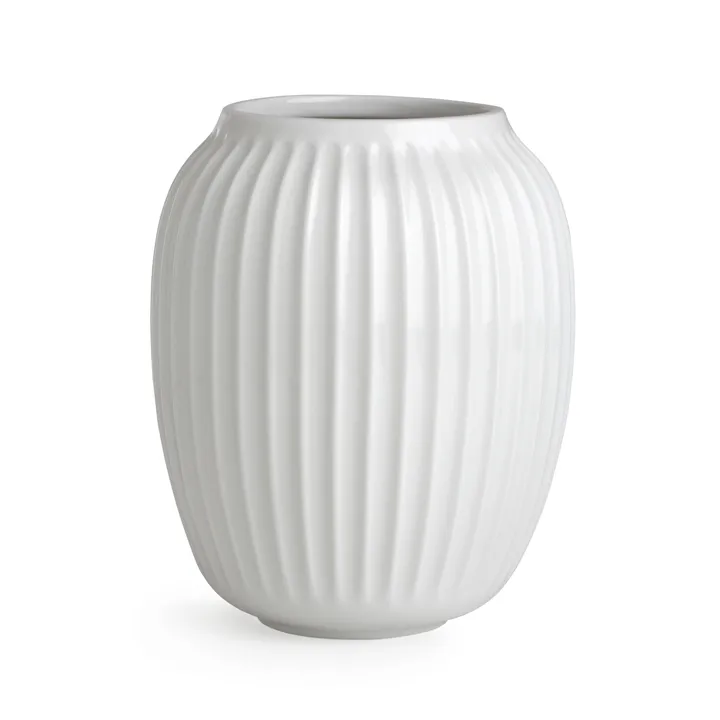 Hammershøi vas - Vit, mellan 21 cm - Kähler
