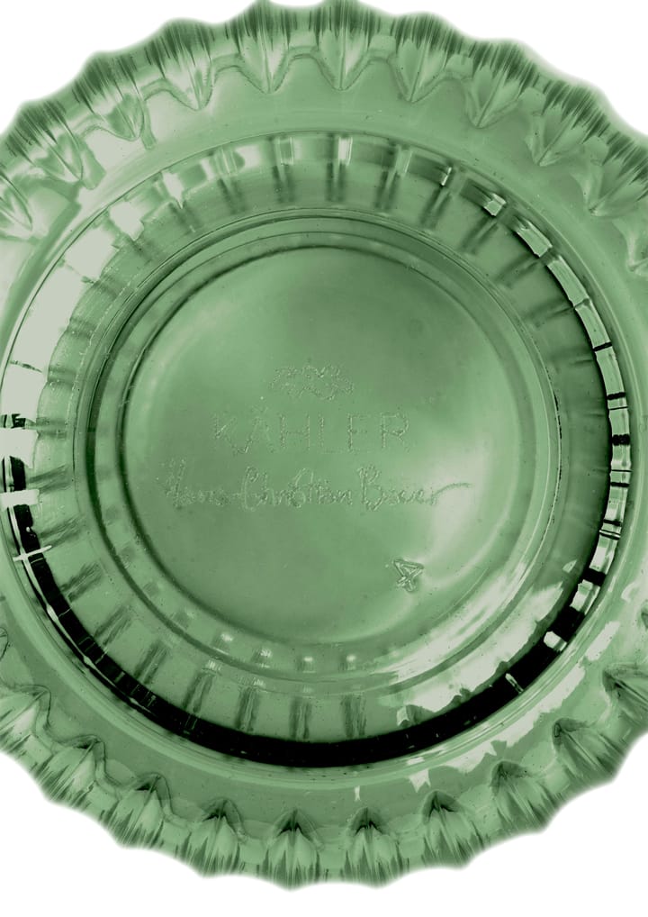 Hammershøi vattenglas 37 cl 4-pack, Grön Kähler