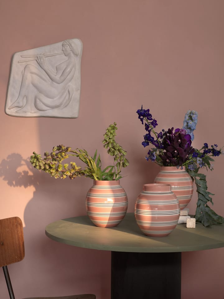 Omaggio Nuovo vas 20,5 cm, Rosa Kähler