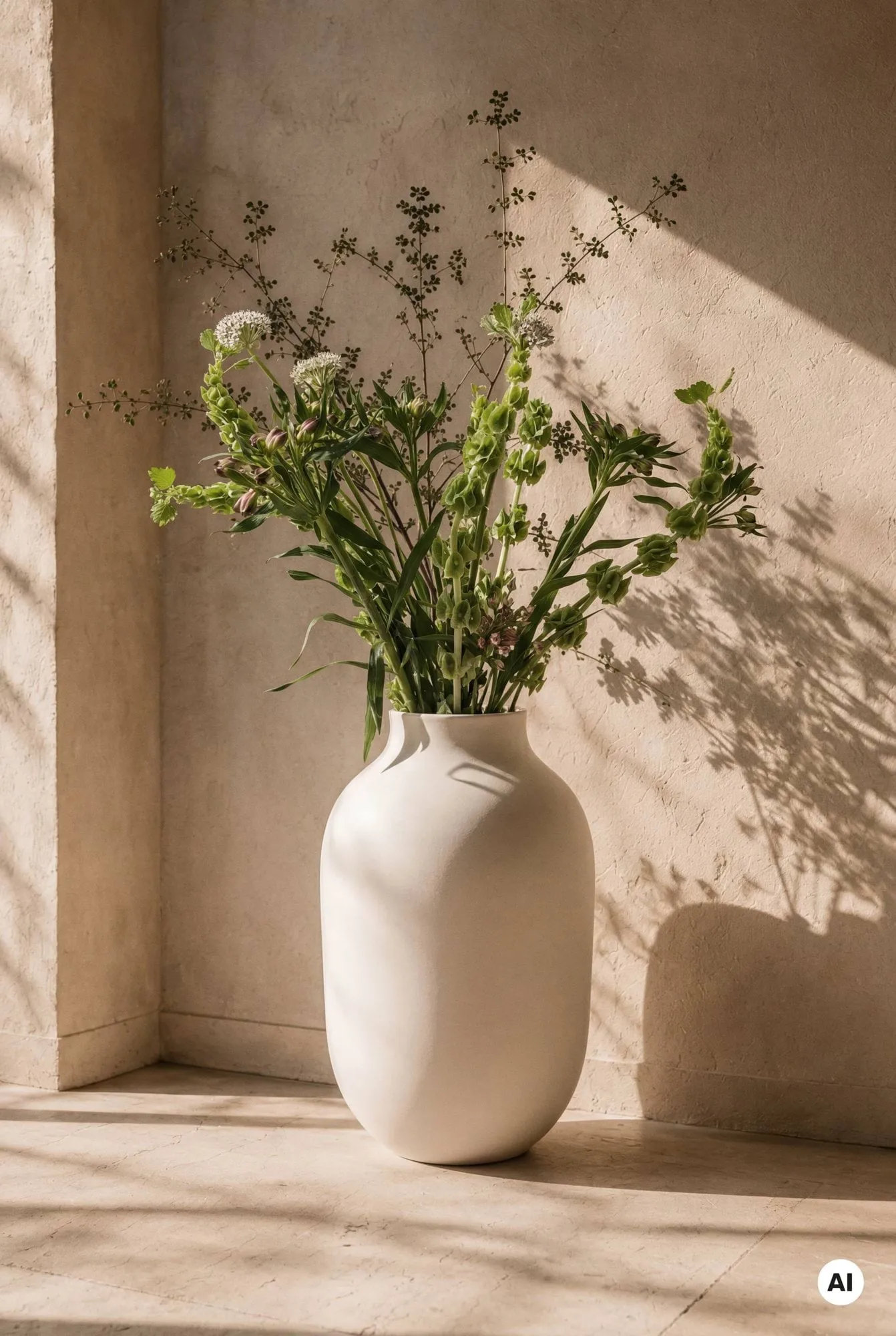 Studio Omaggio vas, Sand, 50 cm Kähler Studio Omaggio vas, Sand, 50 cm Kähler