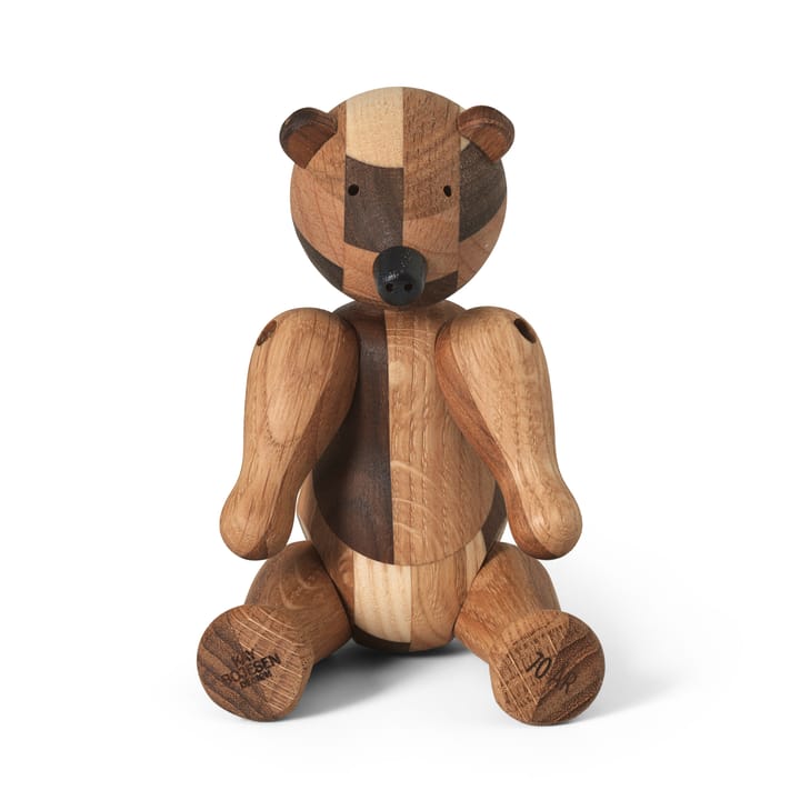 Kay Bojesen träbjörn jubileumsutgåva mixed wood, Liten Kay Bojesen Denmark