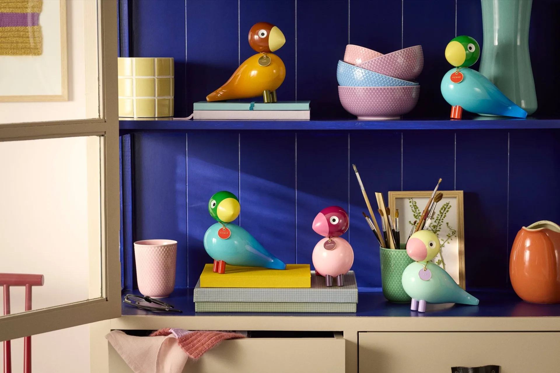 Story bird, Blå Kay Bojesen Denmark