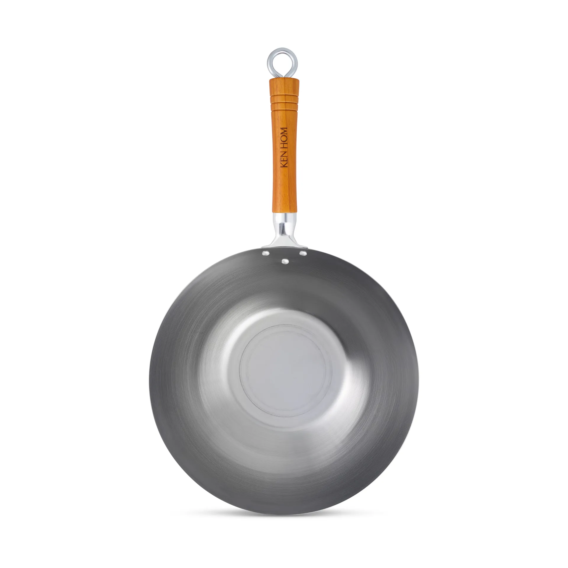 Ken Hom classic carbon wokpanna Ø32 cm, Stål Ken Hom