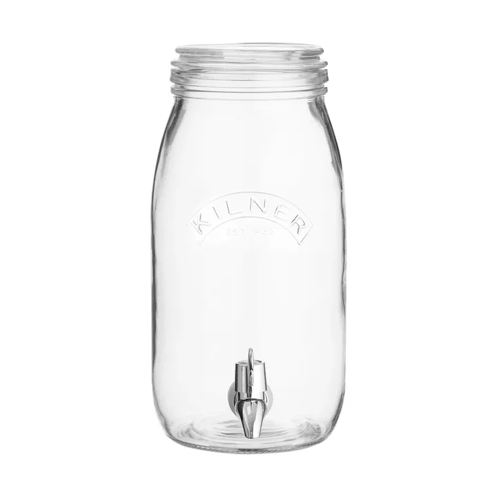 Kilner dryckesdispenser med tappkran - Klar, 3 L - Kilner